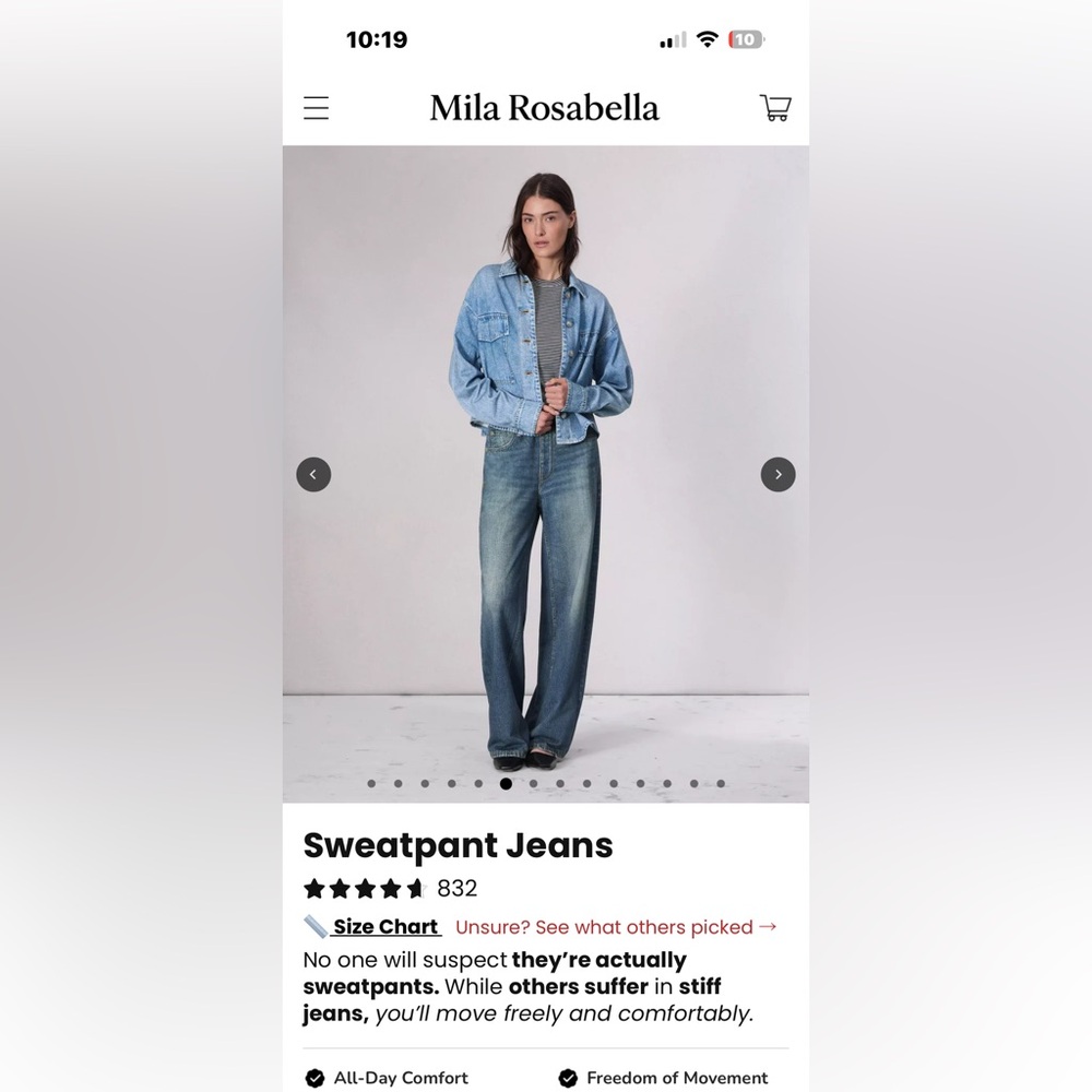 Blue Sweat Pants Flare Jeans